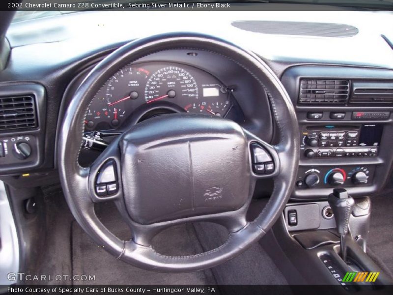 Dashboard of 2002 Camaro Z28 Convertible