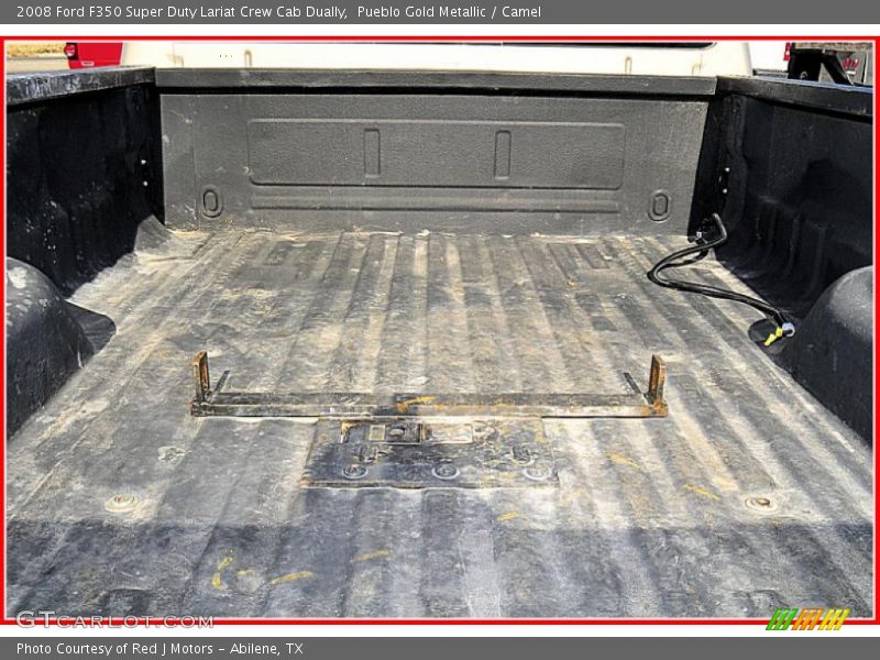 Pueblo Gold Metallic / Camel 2008 Ford F350 Super Duty Lariat Crew Cab Dually