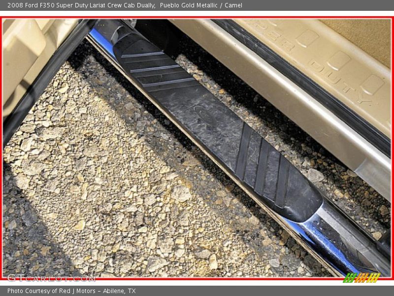 Pueblo Gold Metallic / Camel 2008 Ford F350 Super Duty Lariat Crew Cab Dually