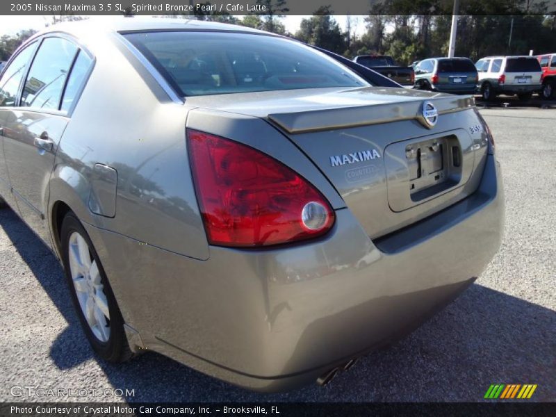 Spirited Bronze Pearl / Cafe Latte 2005 Nissan Maxima 3.5 SL