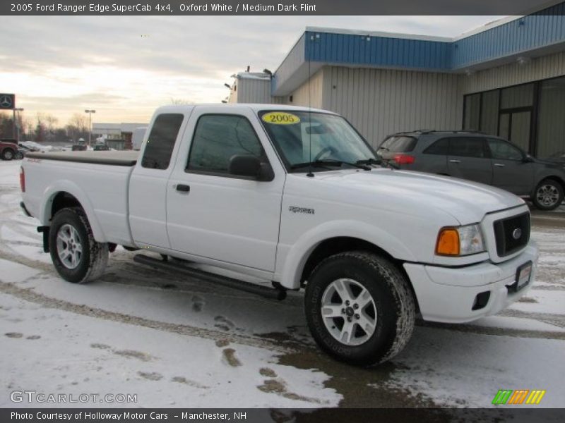 Oxford White / Medium Dark Flint 2005 Ford Ranger Edge SuperCab 4x4