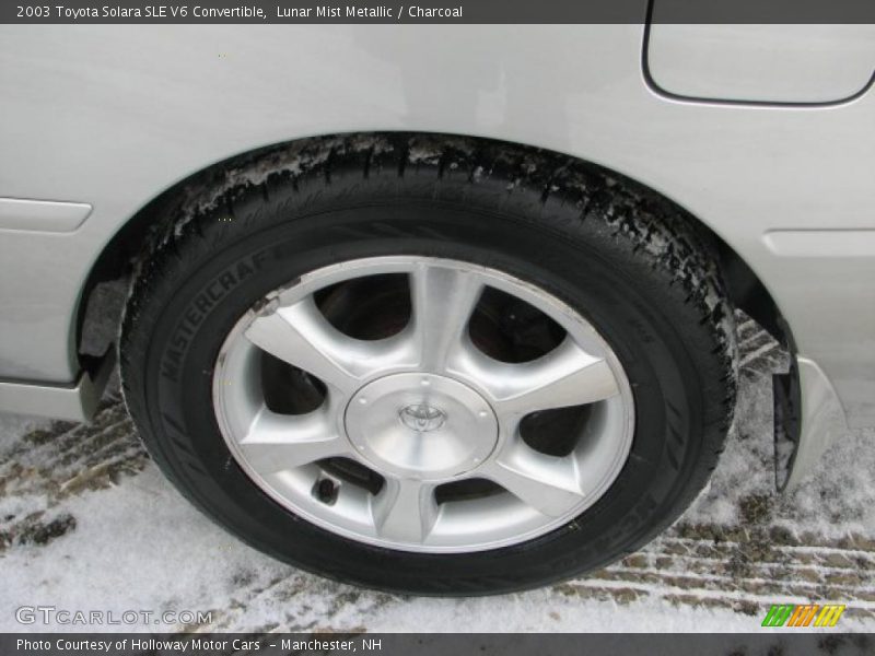 Lunar Mist Metallic / Charcoal 2003 Toyota Solara SLE V6 Convertible
