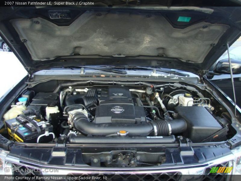 Super Black / Graphite 2007 Nissan Pathfinder LE