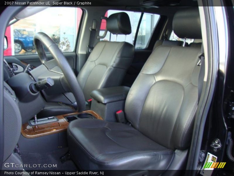 Super Black / Graphite 2007 Nissan Pathfinder LE