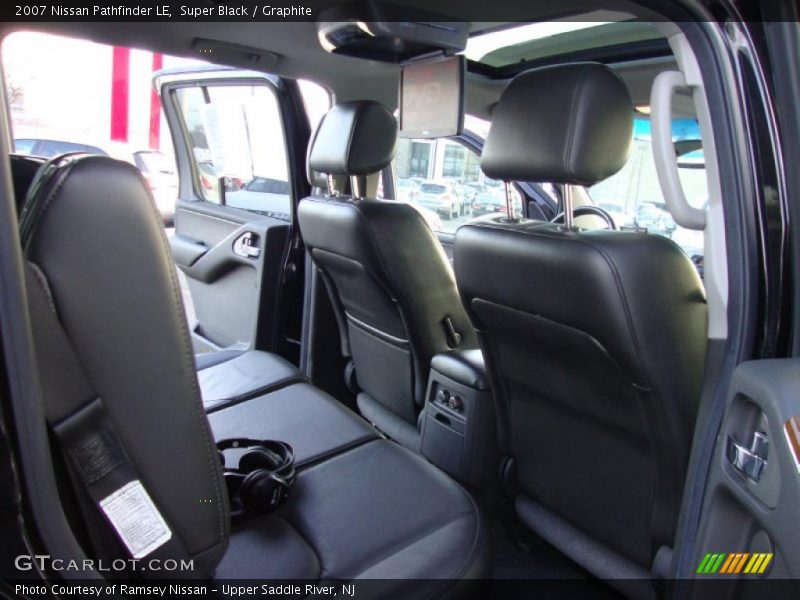 Super Black / Graphite 2007 Nissan Pathfinder LE