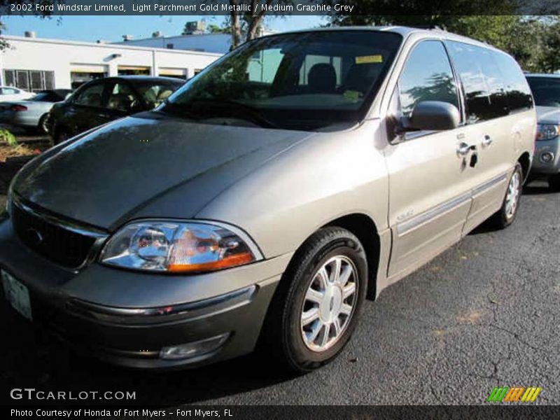 Light Parchment Gold Metallic / Medium Graphite Grey 2002 Ford Windstar Limited