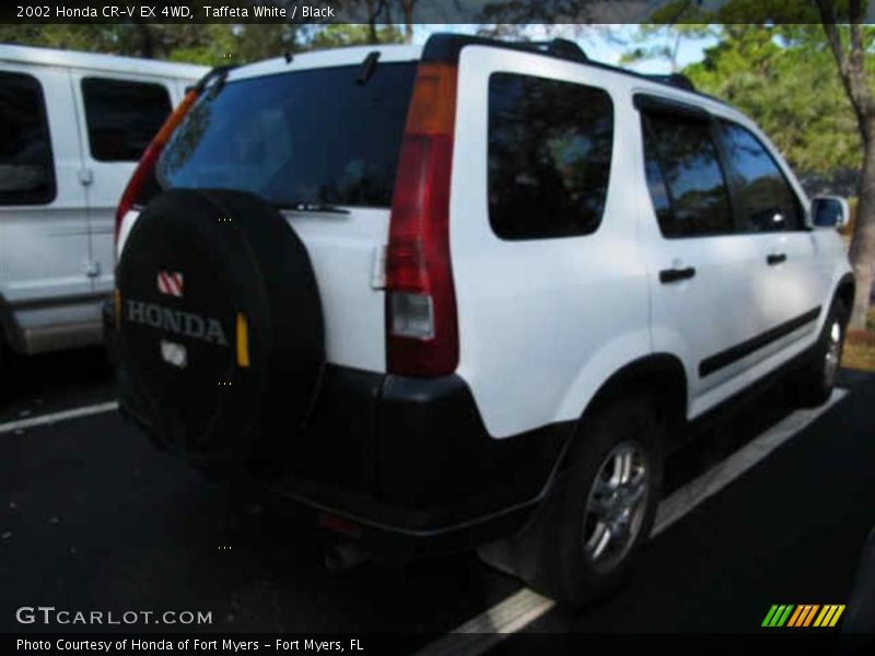 Taffeta White / Black 2002 Honda CR-V EX 4WD