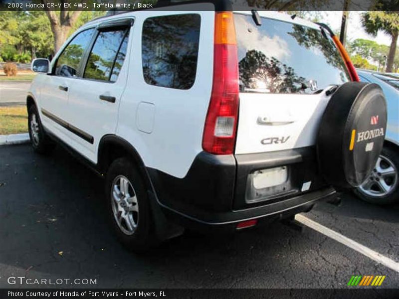 Taffeta White / Black 2002 Honda CR-V EX 4WD