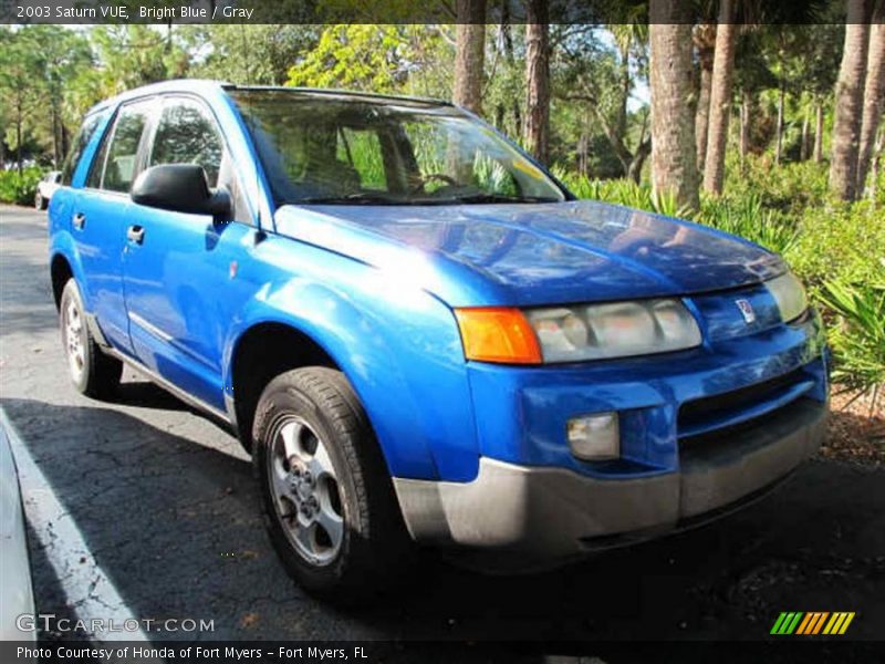 Bright Blue / Gray 2003 Saturn VUE