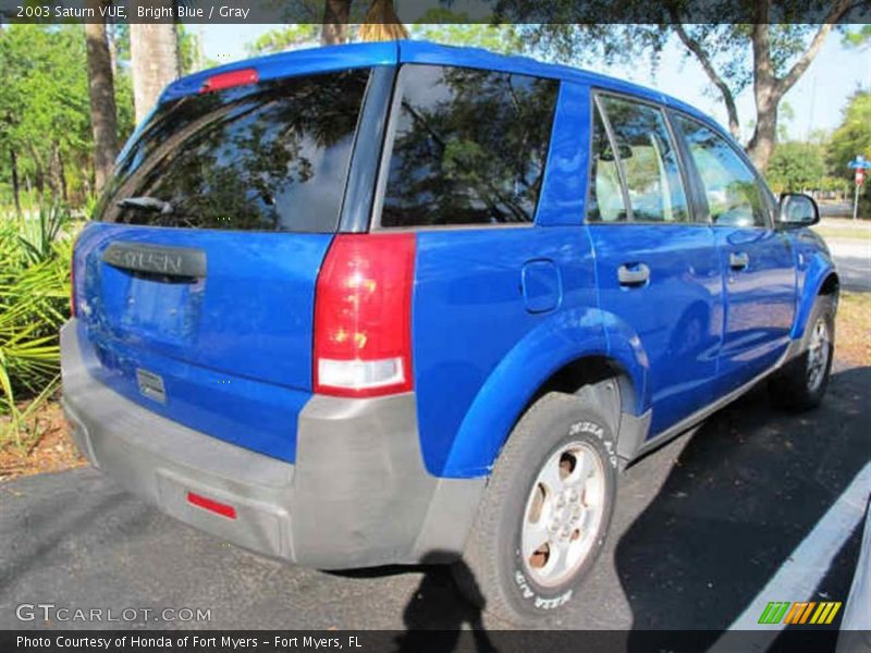 Bright Blue / Gray 2003 Saturn VUE