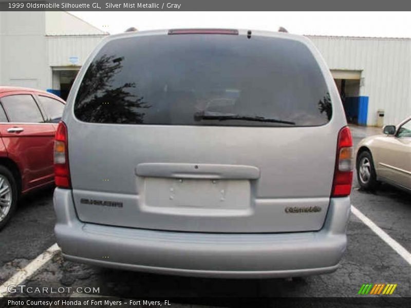 Silver Mist Metallic / Gray 1999 Oldsmobile Silhouette GL