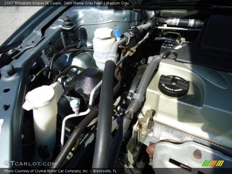  2007 Eclipse SE Coupe Engine - 2.4 Liter DOHC 16-Valve MIVEC 4 Cylinder
