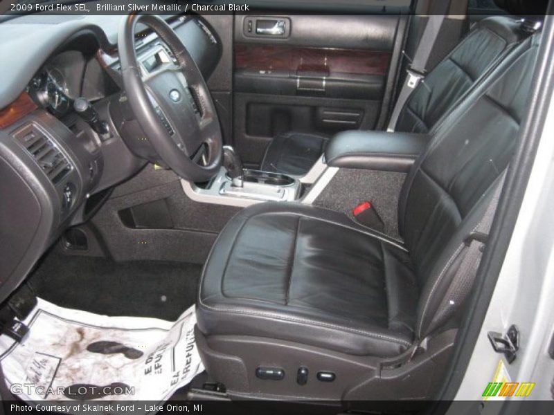 Brilliant Silver Metallic / Charcoal Black 2009 Ford Flex SEL