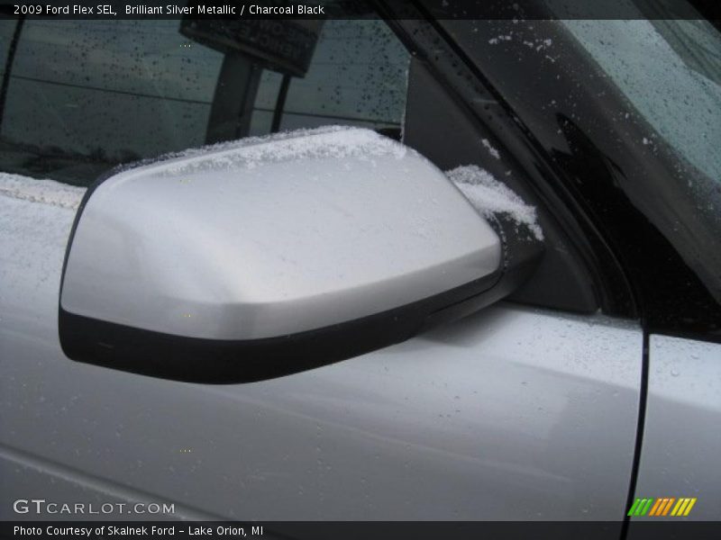 Brilliant Silver Metallic / Charcoal Black 2009 Ford Flex SEL