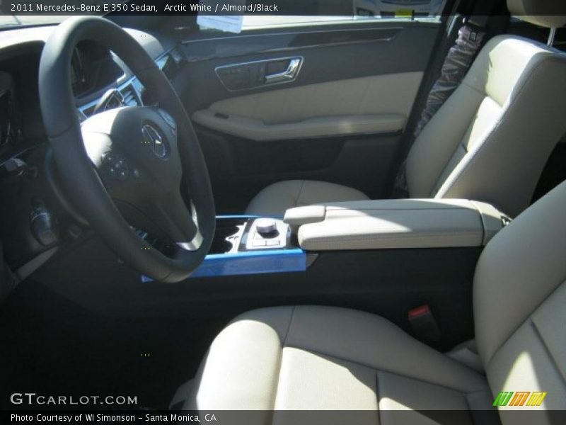 Arctic White / Almond/Black 2011 Mercedes-Benz E 350 Sedan
