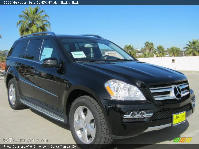 Black / Black 2011 Mercedes-Benz GL 450 4Matic
