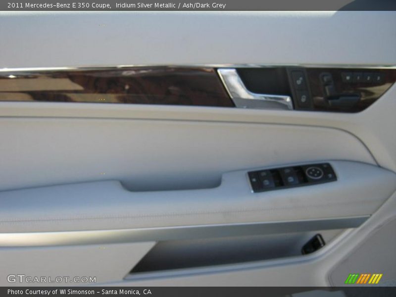 Iridium Silver Metallic / Ash/Dark Grey 2011 Mercedes-Benz E 350 Coupe