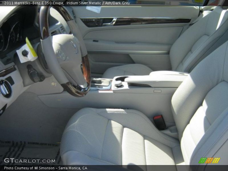 Iridium Silver Metallic / Ash/Dark Grey 2011 Mercedes-Benz E 350 Coupe