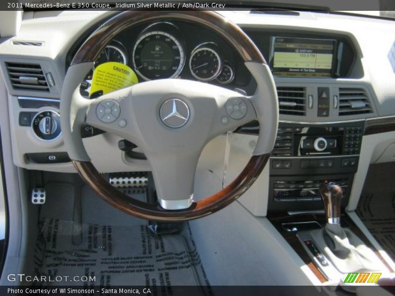 Iridium Silver Metallic / Ash/Dark Grey 2011 Mercedes-Benz E 350 Coupe