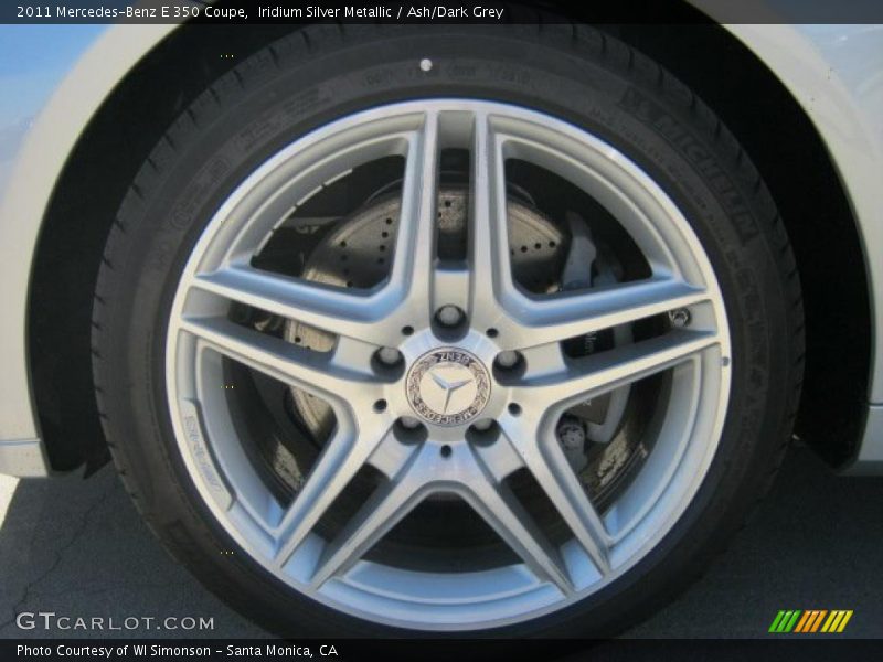 Iridium Silver Metallic / Ash/Dark Grey 2011 Mercedes-Benz E 350 Coupe