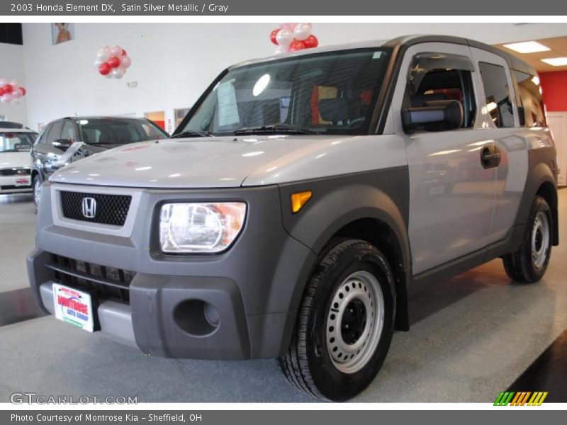 Satin Silver Metallic / Gray 2003 Honda Element DX
