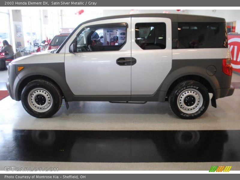 Satin Silver Metallic / Gray 2003 Honda Element DX