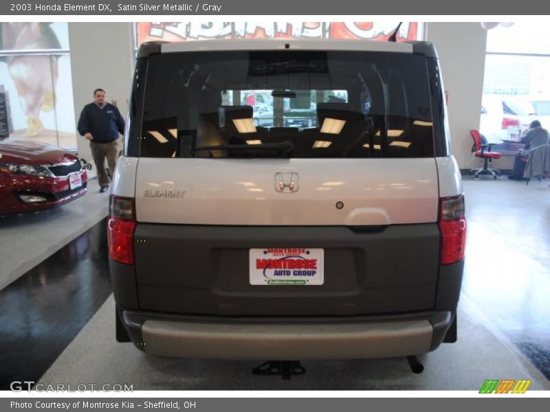 Satin Silver Metallic / Gray 2003 Honda Element DX