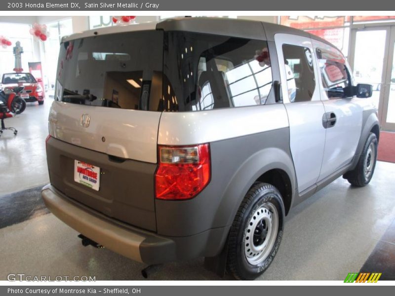 Satin Silver Metallic / Gray 2003 Honda Element DX