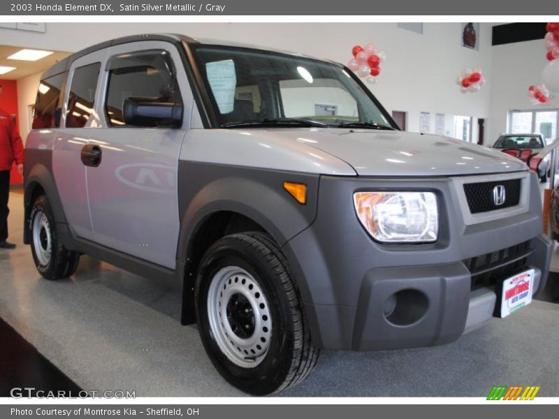 Satin Silver Metallic / Gray 2003 Honda Element DX