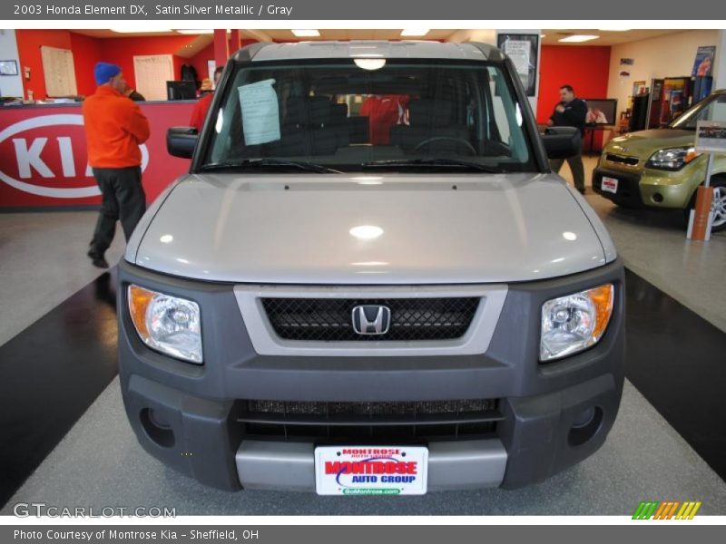 Satin Silver Metallic / Gray 2003 Honda Element DX