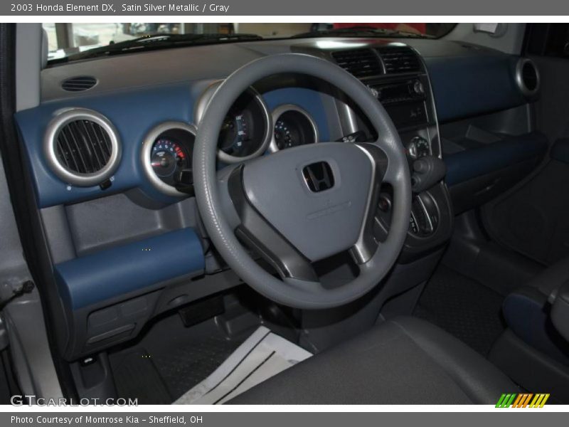 Satin Silver Metallic / Gray 2003 Honda Element DX