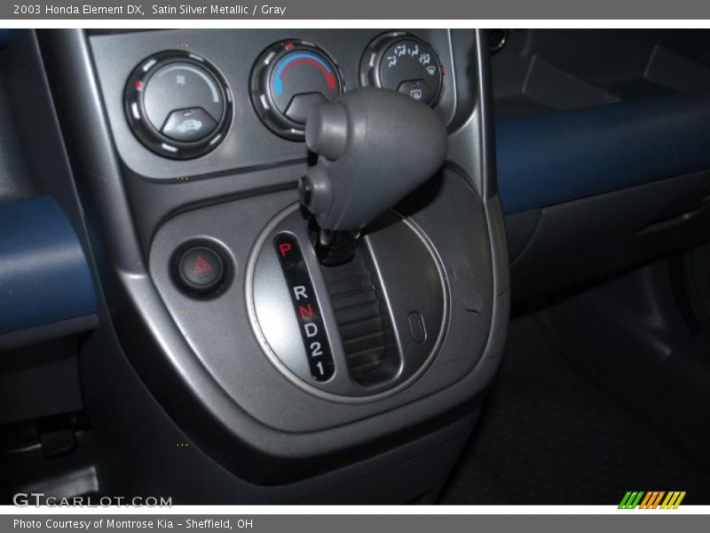 Satin Silver Metallic / Gray 2003 Honda Element DX