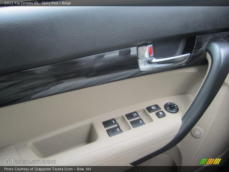 Spicy Red / Beige 2011 Kia Sorento EX