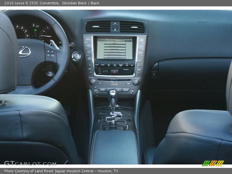 Obsidian Black / Black 2010 Lexus IS 250C Convertible