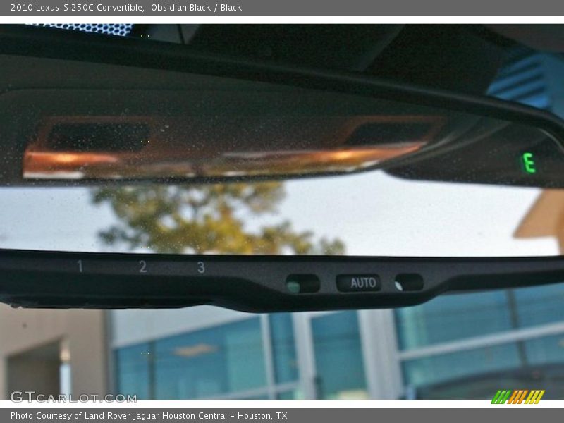 Obsidian Black / Black 2010 Lexus IS 250C Convertible