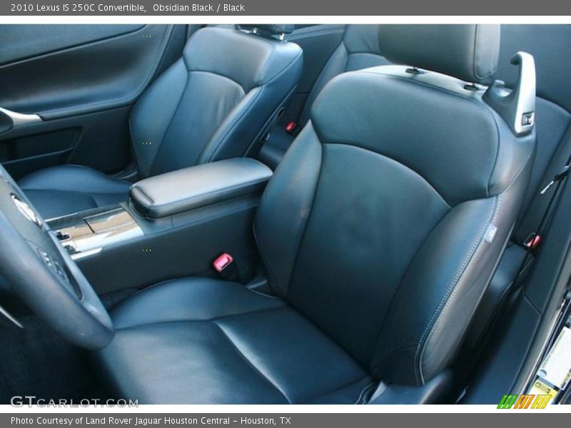 Obsidian Black / Black 2010 Lexus IS 250C Convertible
