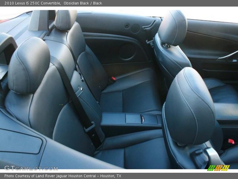Obsidian Black / Black 2010 Lexus IS 250C Convertible