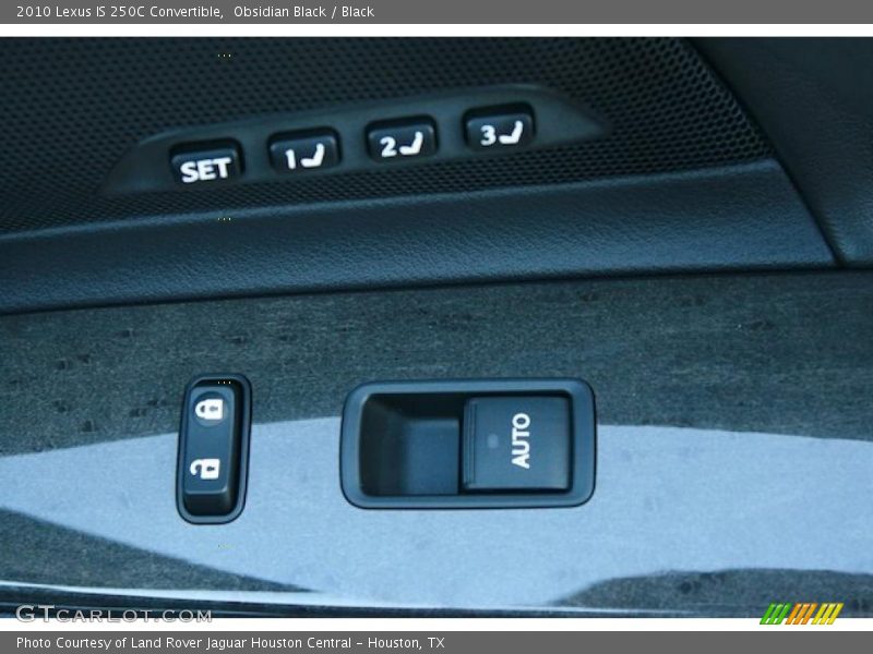 Obsidian Black / Black 2010 Lexus IS 250C Convertible