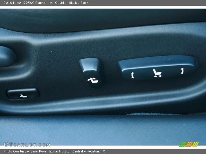 Obsidian Black / Black 2010 Lexus IS 250C Convertible