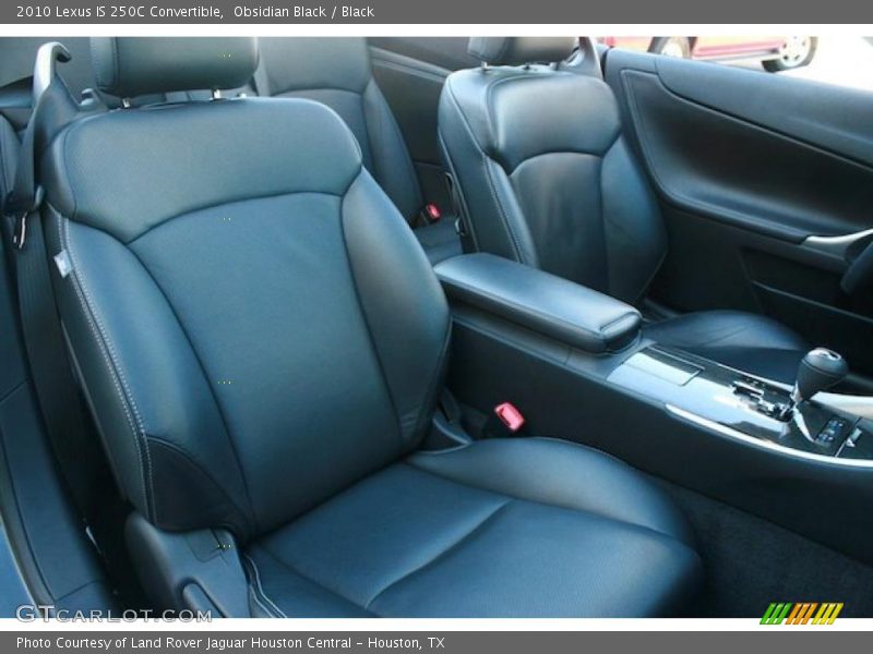 Obsidian Black / Black 2010 Lexus IS 250C Convertible
