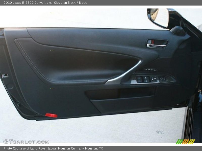 Obsidian Black / Black 2010 Lexus IS 250C Convertible