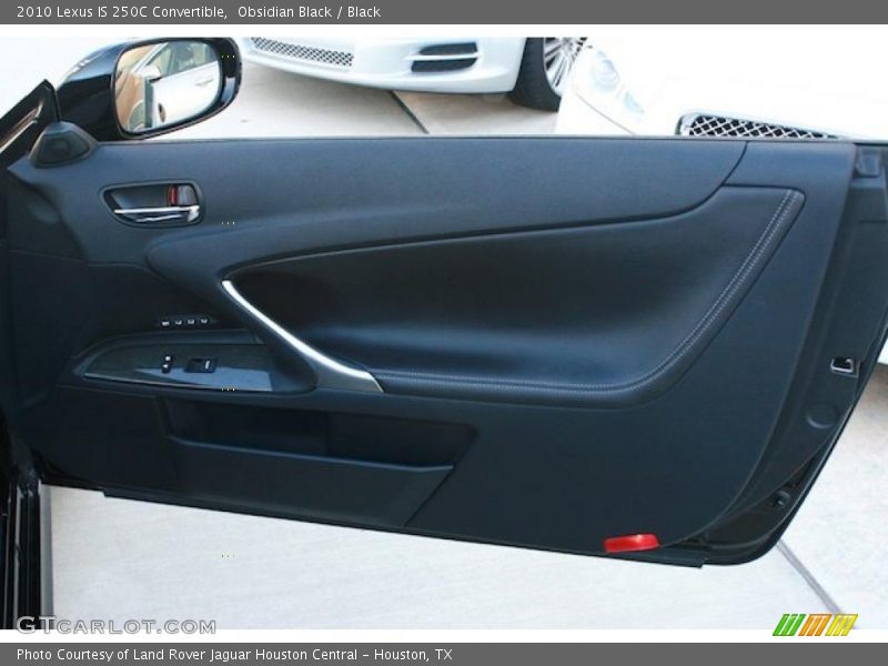 Obsidian Black / Black 2010 Lexus IS 250C Convertible
