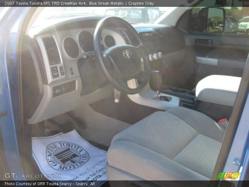 Blue Streak Metallic / Graphite Gray 2007 Toyota Tundra SR5 TRD CrewMax 4x4