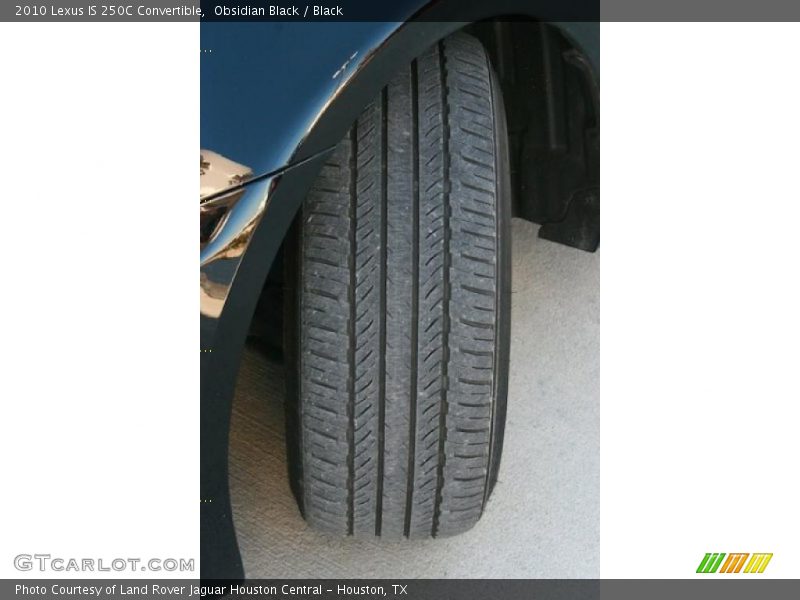 Obsidian Black / Black 2010 Lexus IS 250C Convertible