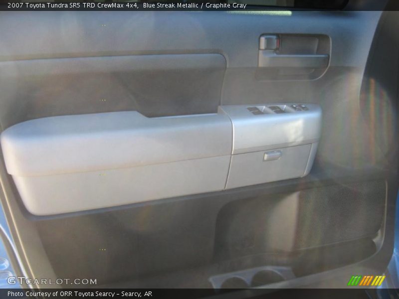Blue Streak Metallic / Graphite Gray 2007 Toyota Tundra SR5 TRD CrewMax 4x4