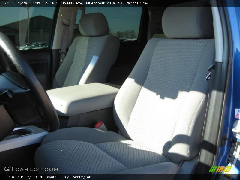 Blue Streak Metallic / Graphite Gray 2007 Toyota Tundra SR5 TRD CrewMax 4x4