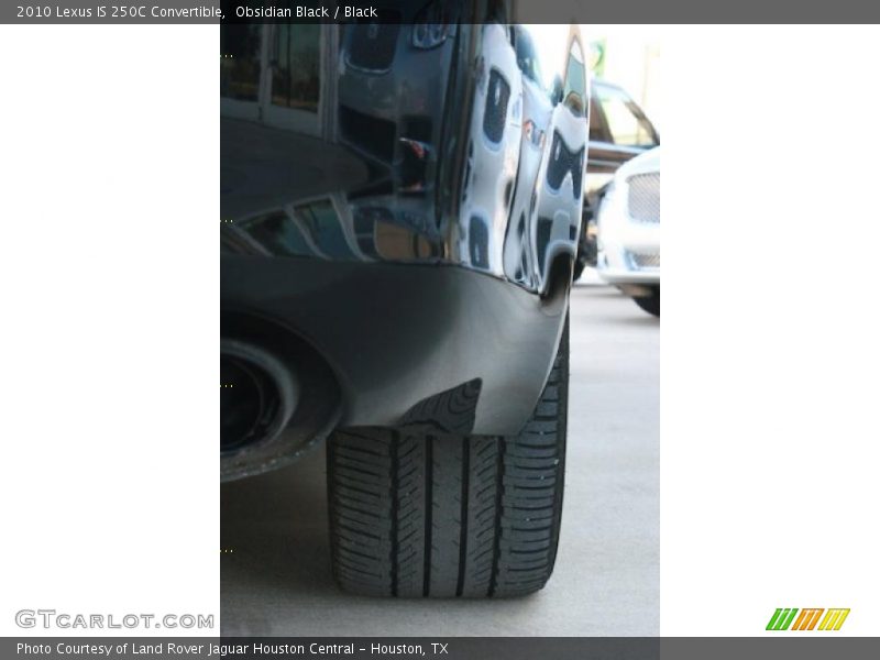 Obsidian Black / Black 2010 Lexus IS 250C Convertible
