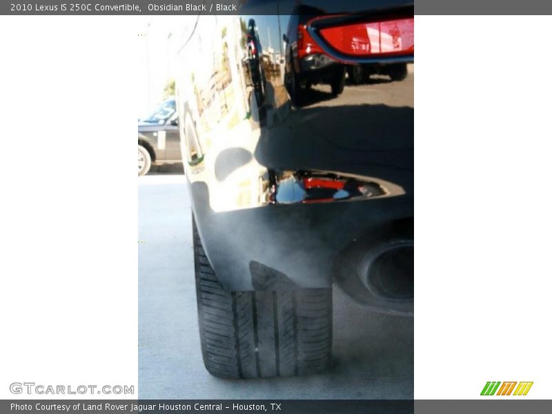 Obsidian Black / Black 2010 Lexus IS 250C Convertible