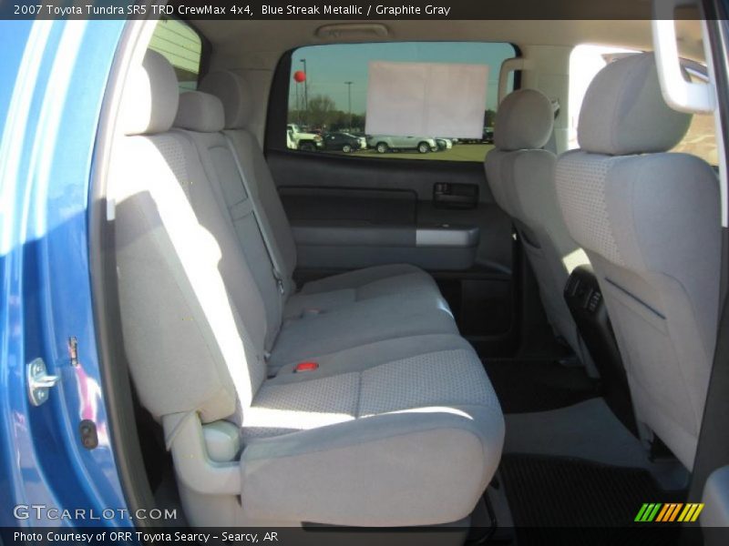 Blue Streak Metallic / Graphite Gray 2007 Toyota Tundra SR5 TRD CrewMax 4x4