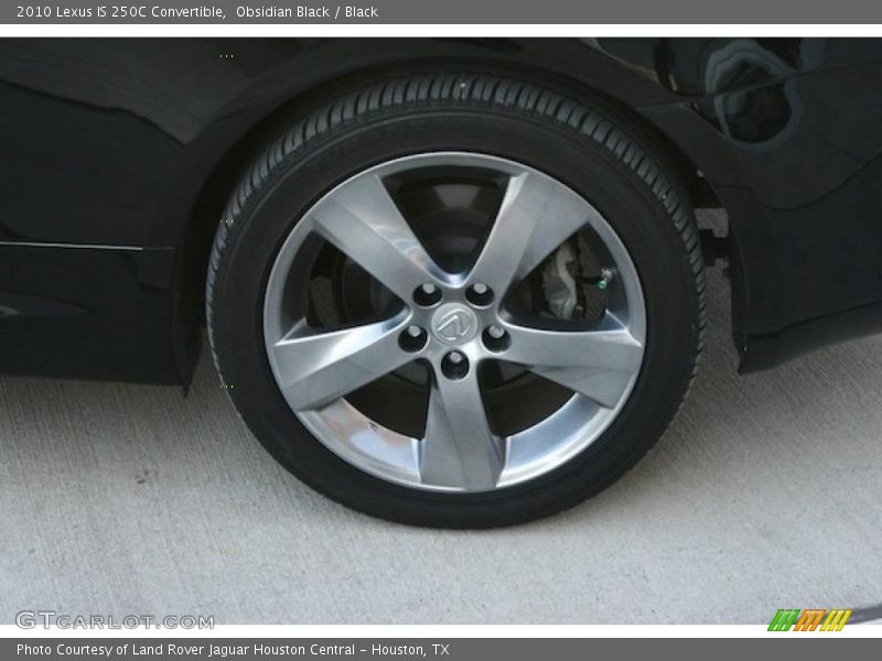 Obsidian Black / Black 2010 Lexus IS 250C Convertible